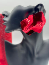 Red Velvet Bloom Earrings